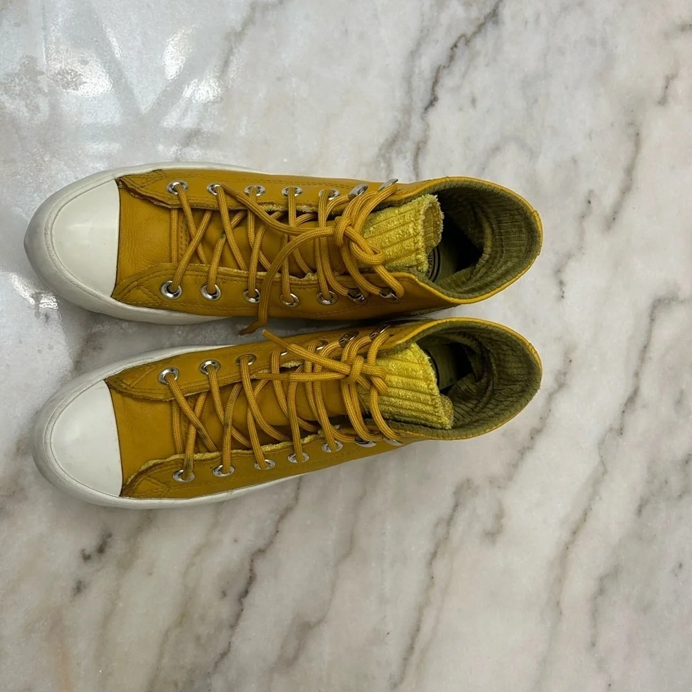 Converse bright yellow
